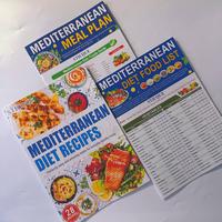 3 Count Mediterranean Diet Food List - Mediterranean Ingredient Meal Plan, Foods To Limit, Lunch, Breakfast Recipes for Easy ...