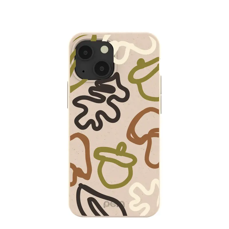Seashell Forest Gems iPhone 13 Mini Case