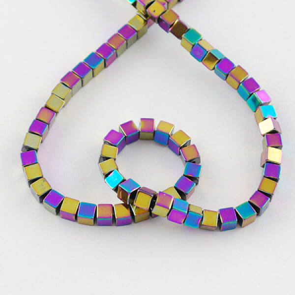 Non-magnetic Synthetic Hematite Beads Strands