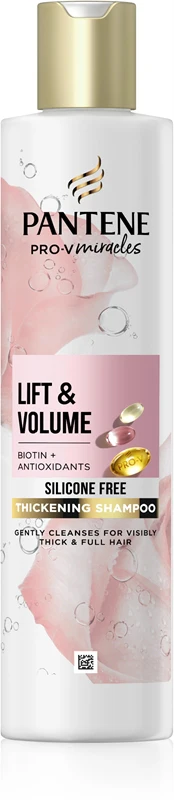 Pantene Pro-V Miracles Lift'N Volumizing Shampoo for Delicate Hair with Biotin 250ml