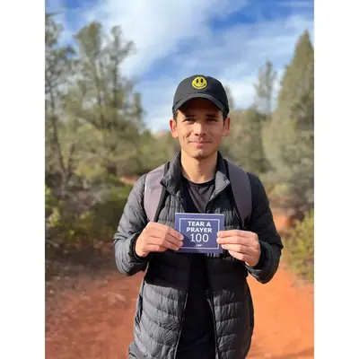 Thought Life Tear A Prayer 100 - 100 Days of Prayers for Daily Faith Growth & Devotion - 16 Themes Based on Bible Verses