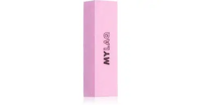 MYLAQ pink nail sander block