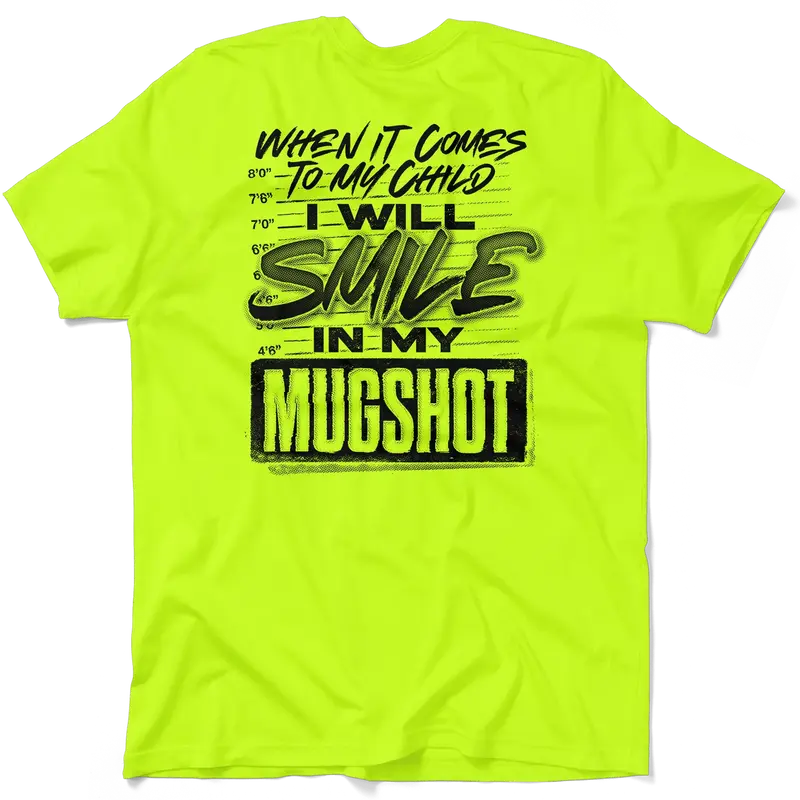 Mugshot - Safety Yellow Pocket T-Shirt