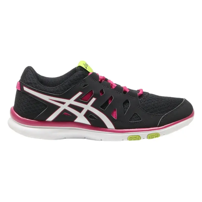 ASICS Sneaker Trainers Black Synthetic Womens UK 6.5