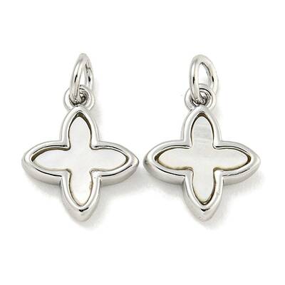 Brass with Sea Shell Charms