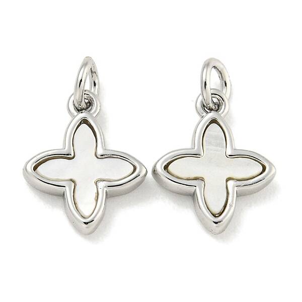 Brass with Sea Shell Charms