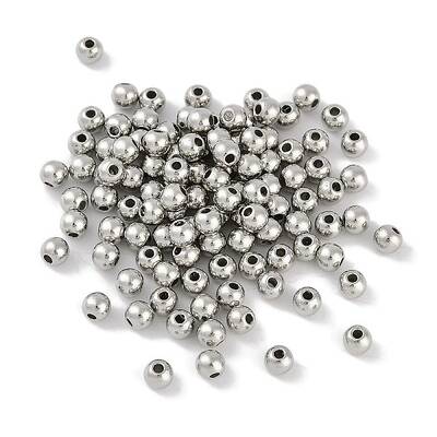 CCB Plastic Round Beads