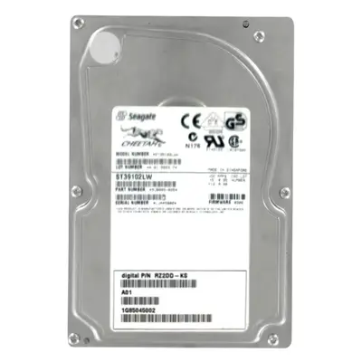 RZ2DD-KS HP 9.1GB Wide Ultra2 SCSI 10000 3.5-inch 1MB Hard Drive