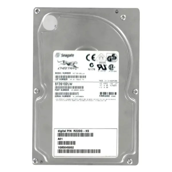 RZ2DD-KS HP 9.1GB Wide Ultra2 SCSI 10000 3.5-inch 1MB Hard Drive