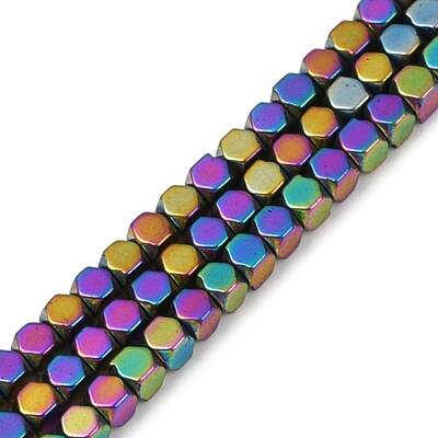 Electroplate Non-magnetic Synthetic Hematite Beads Strands