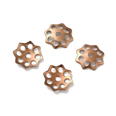 Ion Plating(IP) 304 Stainless Steel Bead Caps