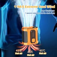 Summer Gift, Portable Waist Clip Fan, 10000 mAh Cool Clip Fan Under Shirt, Belt Fan Clip On Waist Portable Cooling Fan, with ...