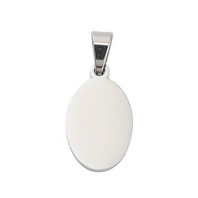304 Stainless Steel Stamping Blank Tag Pendants
