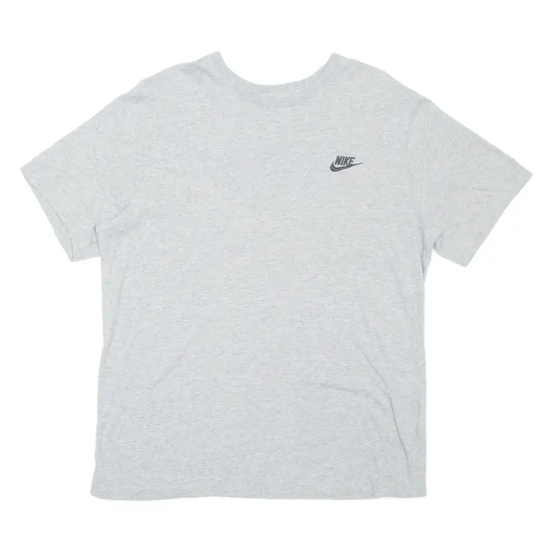 NIKE Mens T-Shirt Grey M