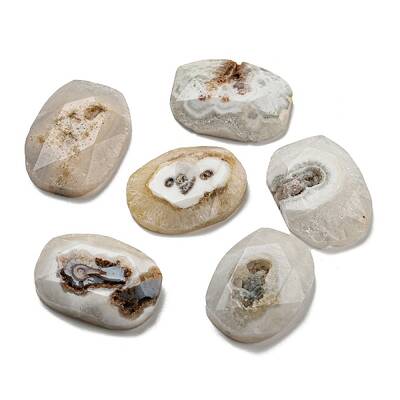 Natural Druzy Quartz Beads