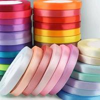 Solid Color Satin Ribbon, 1 Roll 25 Yards Colorful Ribbon, Gift Wrapping Ribbon, DIY Craft Supplies for Wedding Birthday Part...