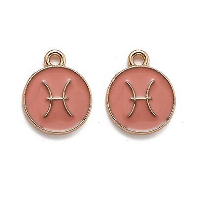Alloy Enamel Pendants