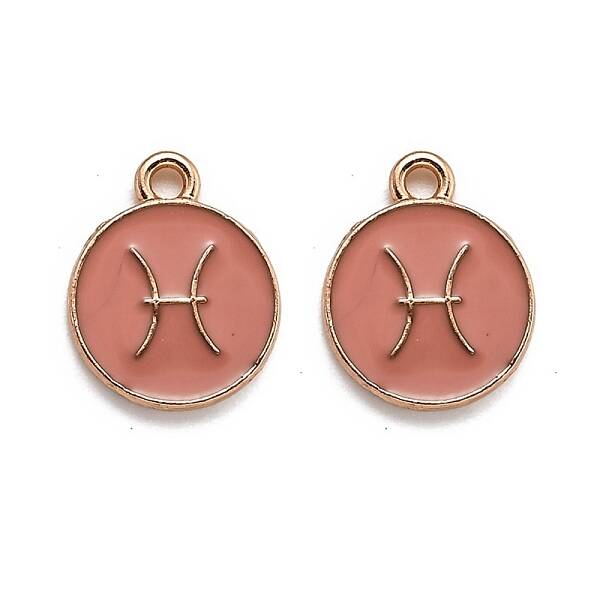 Alloy Enamel Pendants