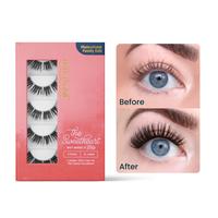 FlutterHabit Sweetheart, but make it Flirty - pack of 5 pre-mapped Eyelash Extensions. Under lash application method