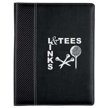 13 Promotional Carbon Fiber Look Portfolio - PVC