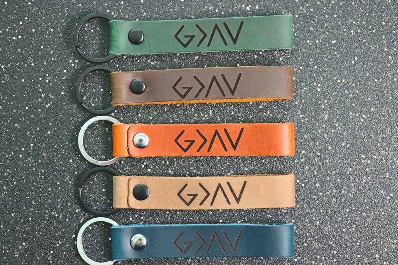 SLIM God is Greater Than The Highs and Lows Keychain