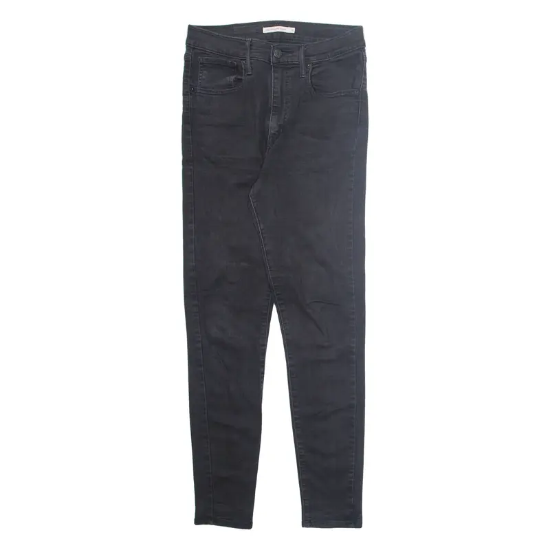 LEVI'S Mile High Womens Jeans Black Regular Skinny W30 L28