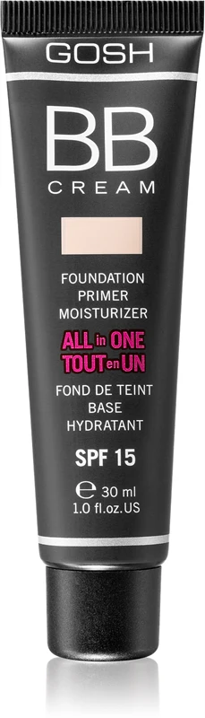 Gosh BB Cream Foundation Moisturizing Primer 02 Beige 30ml