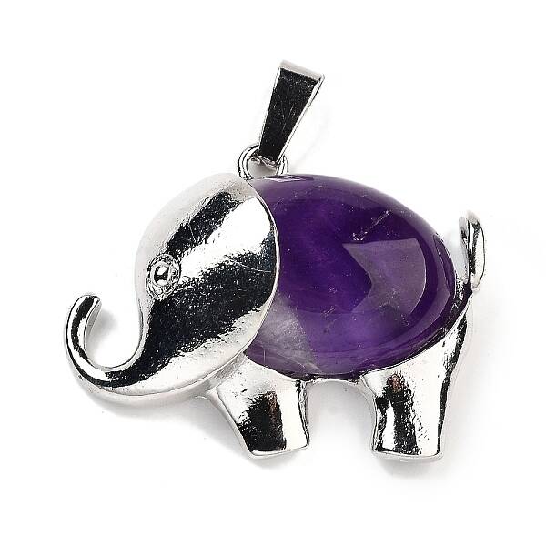 Natural Amethyst Pendants