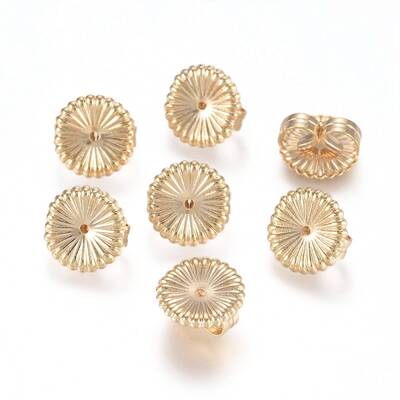 Brass Ear Nuts