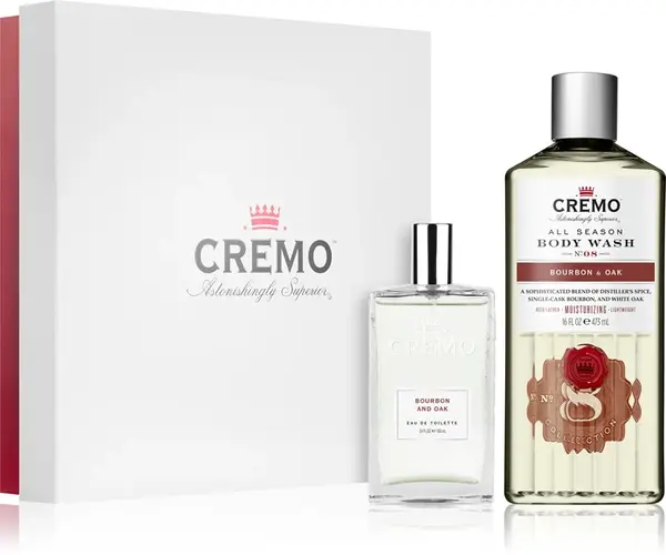 Cremo Set Bourbon and Oak Gift Box for Men