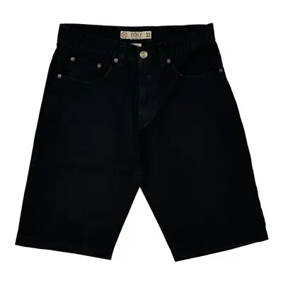 Noiz Denim Shorts - 32W 12L Black Cotton