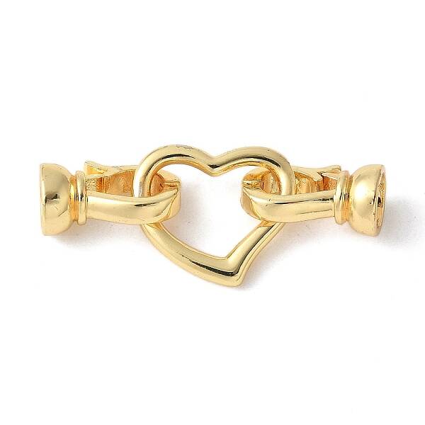 Brass Fold Over Clasps