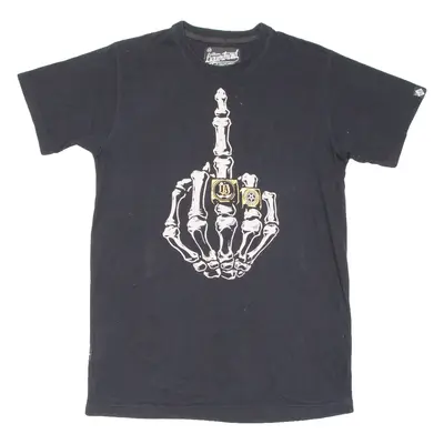 Mens T-Shirt Black M