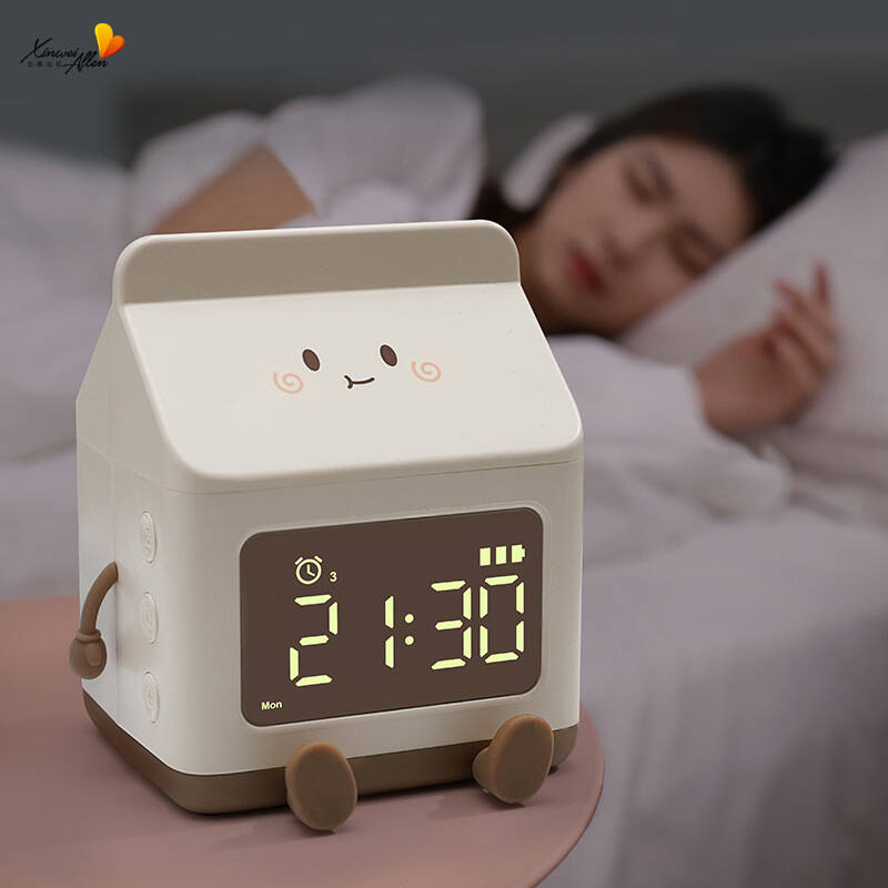 Smart Wireless Charger and Alarm Clock Mobile Charging Device