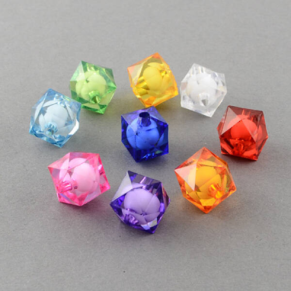 Transparent Acrylic Beads
