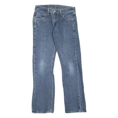 LEVI'S 527 REG Jeans Mens Blue Regular Bootcut Stone Wash W29 L29