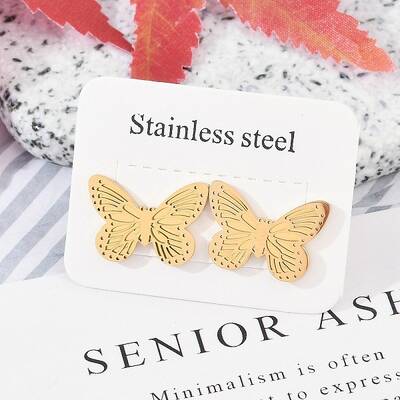 304 Stainless Steel Stud Earrings