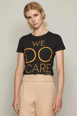 We Do Care T-Shirt (Black) | size: XL
