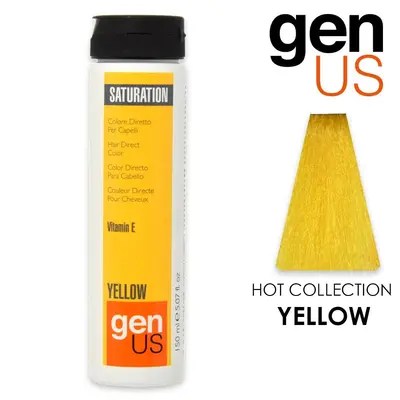 Genus Saturation Colore Diretto Per Capelli Giallo 150Ml