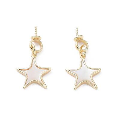 Rack Plating Brass Cup Pearl Peg Bails Pin Pendants