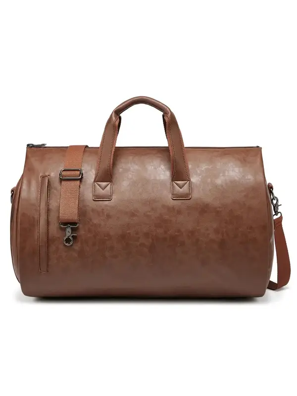 Men's Business Travel Durable Garment Bag, Travel Accessories, Large Capacity Carry-on for Formal Attire, Foldable for Formal...