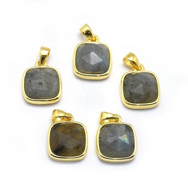 Natural Labradorite Pendants