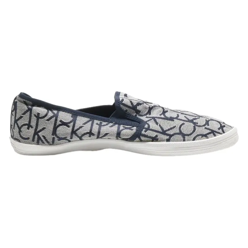 CALVIN KLEIN Pump Shoes Grey Synthetic Mens UK 9