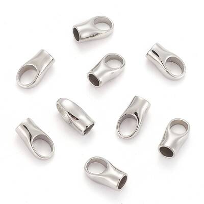 Tarnish Resistant 304 Stainless Steel Cord Ends
