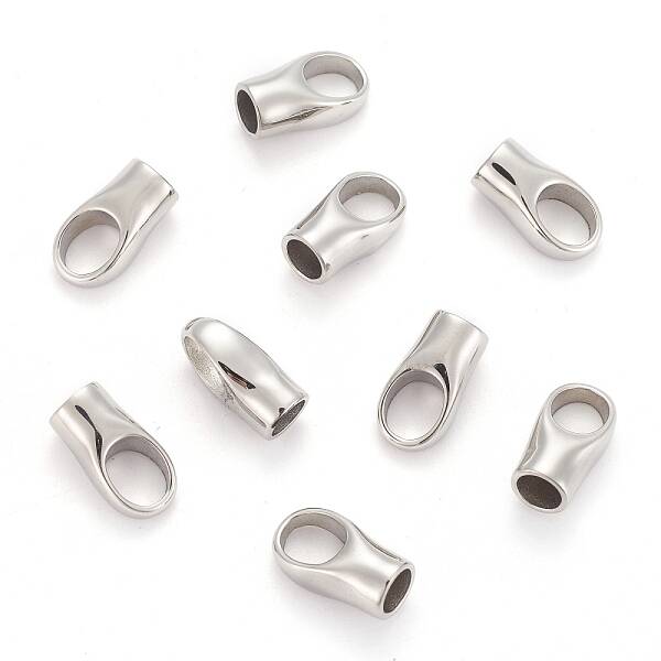 Tarnish Resistant 304 Stainless Steel Cord Ends