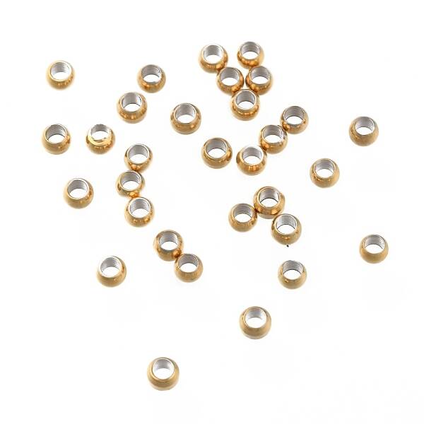 Ion Plating(IP) 304 Stainless Steel Spacer Beads