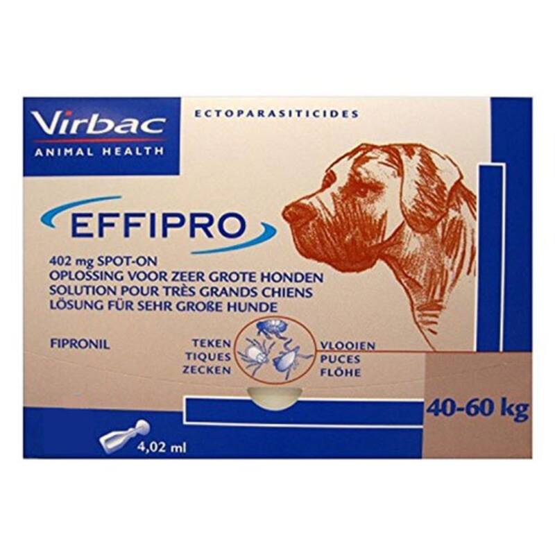 Effipro Spot-On Extra Large Dogs Over 88 Lbs (Brown) 8 Pack