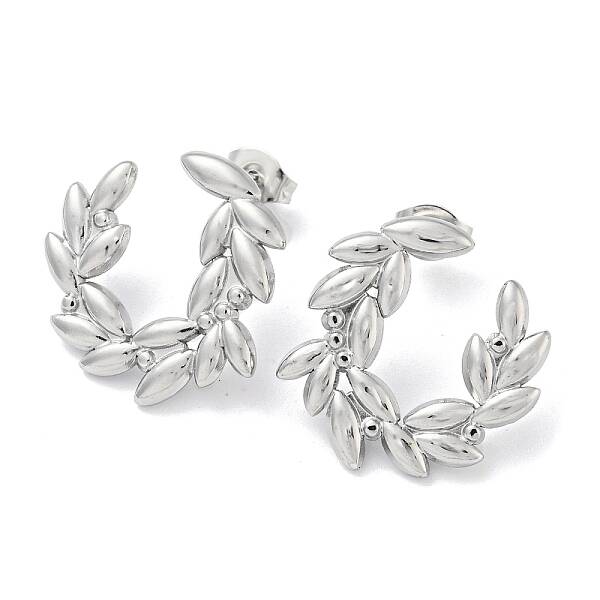 Non-Tarnish 304 Stainless Steel Stud Earrings