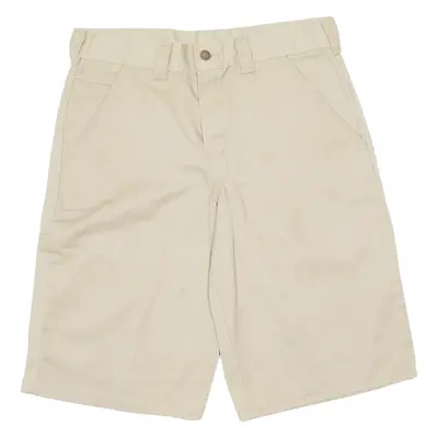 DICKIES Mens Workwear Shorts Beige Relaxed M W32