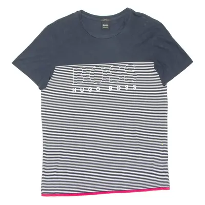 BOSS Slim Fit Mens T-Shirt Blue S